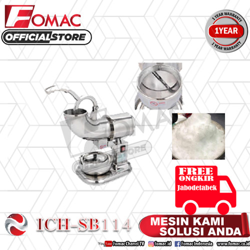 [EZO.5200275] Mesin es serut Ice Crusher ICH-SB114 FOMAC