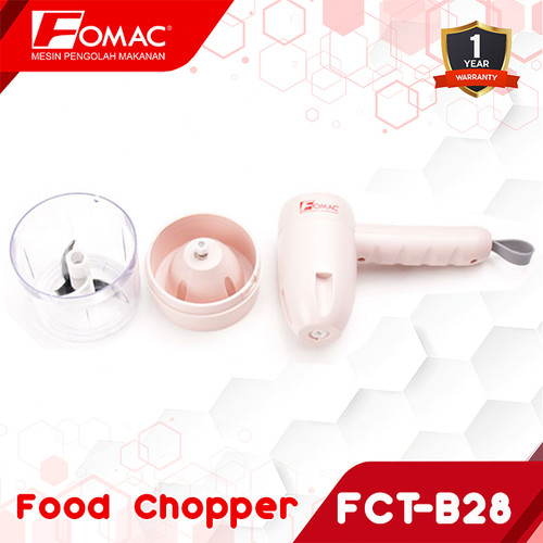 [EZO.5200276] Food Chopper FCT-B28 Mesin Pencacah Makanan dan Bumbu FOMAC