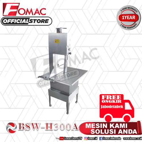 Mesin Pemotong Tulang dan Daging Bone Saw BSW-H300A FOMAC