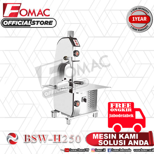 Mesin Pemotong Tulang dan Daging Bone Saw BSW-H250 FOMAC
