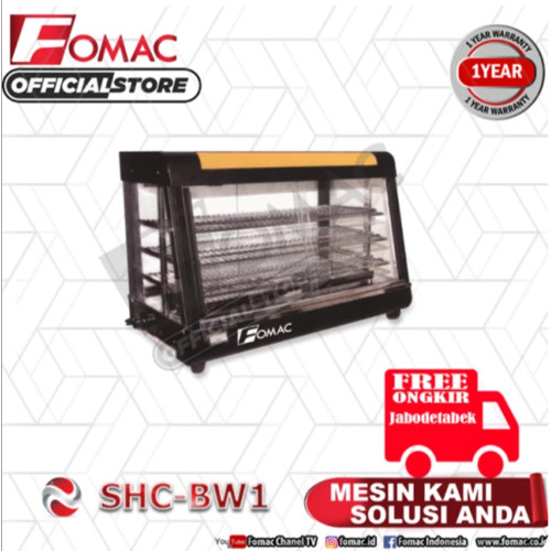 [EZO.5200288] Mesin Showcase Penghangat Makanan SHC-BW1 FOMAC