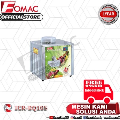 [EZO.5200292] Mesin Pembuat Ice Cream Hard Ice Cream ICR-BQ105 FOMAC
