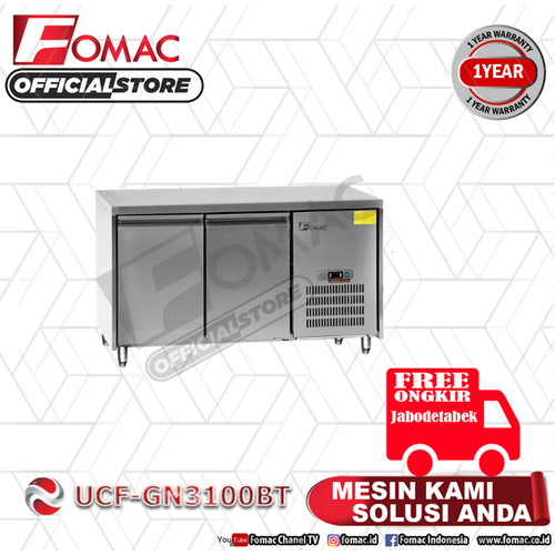 [EZO.5200299] Mesin Undercounter Freezer UCF-GN3100BT FOMAC