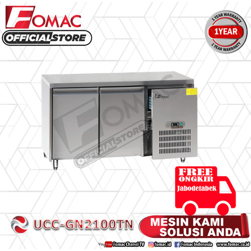 [EZO.5200301] Mesin Under Counter Chiller UCC-GN2100TN FOMAC