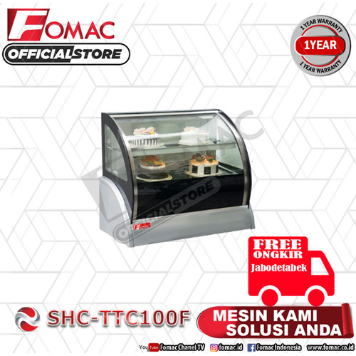 [EZO.5200303] Mesin Showcase Pendingin Cold Showcase SHC-TTC100F FOMAC