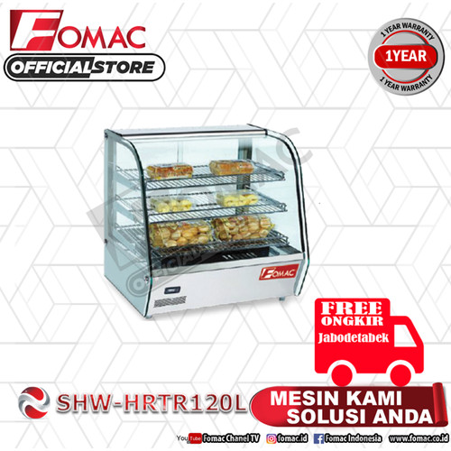 [EZO.5200306] Mesin Hot Showcase warmer SHW-HRTR120L FOMAC