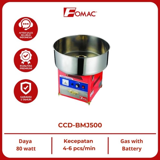 [EZO.5200309] Mesin Gulali CCD-BMJ500 Gas Candy Floss Machine FOMAC