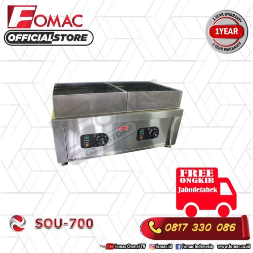 [EZO.5200317] Mesin Pembuat Pancake Souffle Cake SOU-700 FOMAC