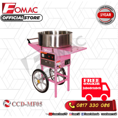[EZO.5200319] Mesin Pembuat Gula Kapas Candy Floss / CCD-MF05 FOMAC