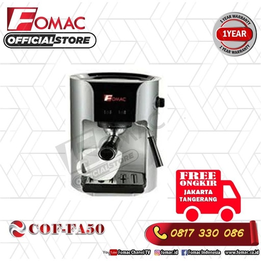 [EZO.5200325] Mesin Membuat Minuman Kopi Espresso / COF-FA50 FOMAC