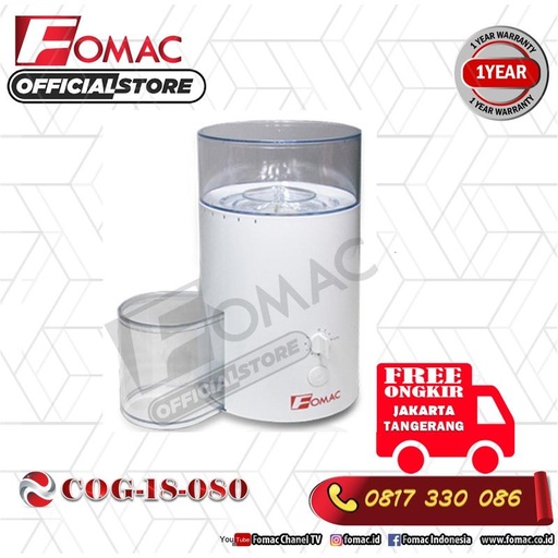 [EZO.5200329] Mesin Penggiling Kopi Coffee Grinder COG-18-080 FOMAC