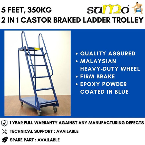 [EZO.1700018] Tangga Gudang Ladder Trolley SK5 Superform Ban Ngai