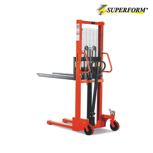 [EZO.1700025] Hand Stacker Lift 1 ton 1000 kg Manual Superform MHS10 1600 mm