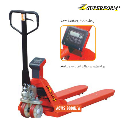 [EZO.1700028] Hand Pallet Timbangan Weigh Scale 2000 kg Narrow Wide Ban Ngai