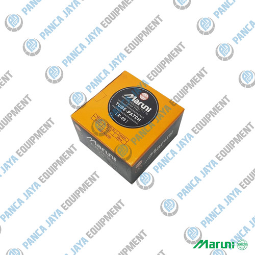 [EZM.9600039] Maruni Tube Patch R-03 Bulat Box - Karet Tambal Ban Dalam