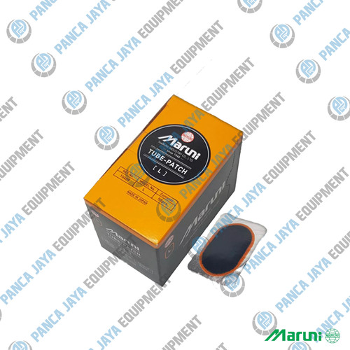 [EZM.9600076] Maruni Tube Patch L Oval - Karet Tambal Ban Dalam