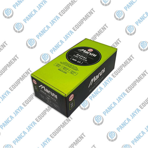 [EZM.9600127] Maruni Radial Tire Patch MR-22 Box - Karet Tambal Ban / Tambal Tip Top