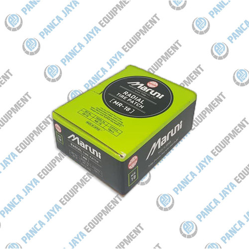 [EZM.9600128] Maruni Radial Tire Patch MR-18 Box - Karet Tambal Ban / Tambal Tip Top