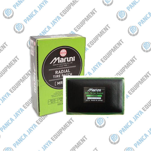 [EZM.9600129] Maruni Radial Tire Patch MR-14 Box - Karet Tambal Ban / Tambal Tip Top
