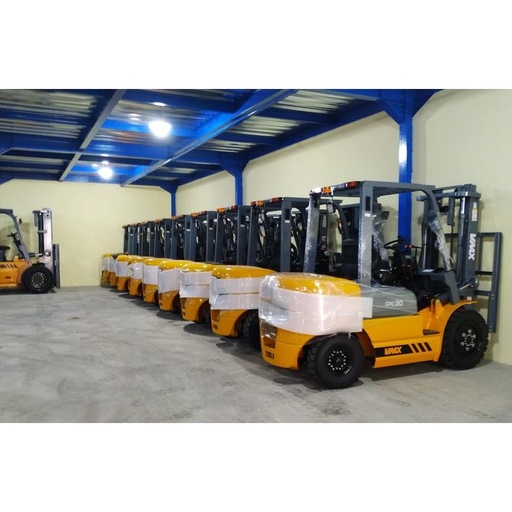 [EZO.1800046] Pusat Penjualan Forklift Diesel V Max Engine Isuzu cap 3 Ton tinggi 3m