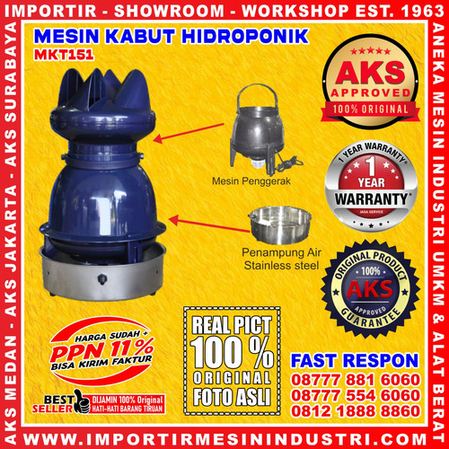 [EZM.3600009] Mesin Kabut Embun Pelembab Humidifier Walet Hidroponik Anggrek 1/8 Hp