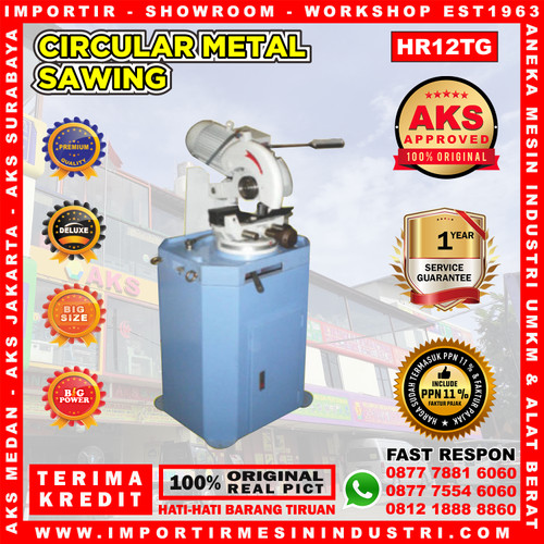 [EZM.3600040] Circular Metal Sawing / Mesin Potong Pipa Besi 40W HR12TG