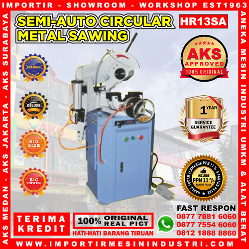 [EZM.3600045] AKS - HR13SA Circular Saw / Mesin Pemotong Besi / Hollow 13" Inch