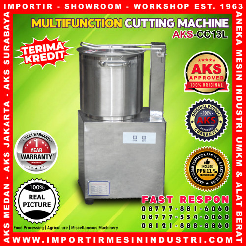 [EZM.3600046] Mesin Penggiling Bumbu Bahan - Bahan Makanan Serbaguna 13Liter CC13L