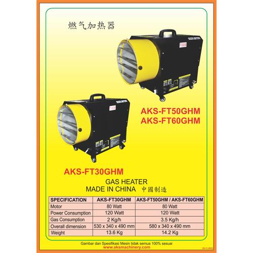 [EZM.3600113] Gas Heater Pemanas Kandang Ayam FT30GHM - FT50GHM - FT60GHM