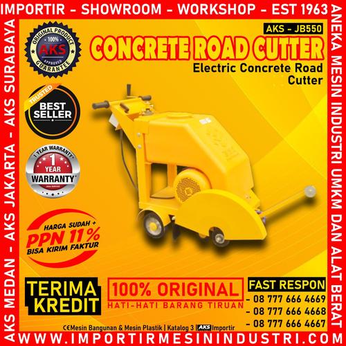 [EZM.3600130] Eelectric Road CUtter Mesin Pemotong Aspal Elektrik AKS - JB550