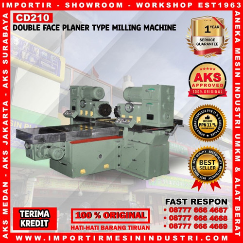 [EZM.3600139] Mesin Milling 3700 Kg / Double Face Planer Milling Machine - CD210