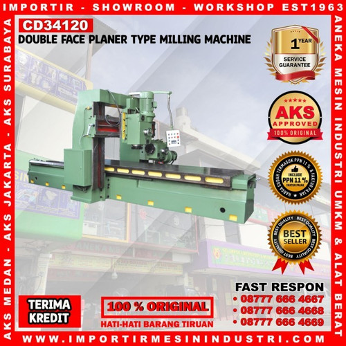 [EZM.3600141] Double Face Planer 7500 Kg / Mesin Milling Type AKS - CD34120