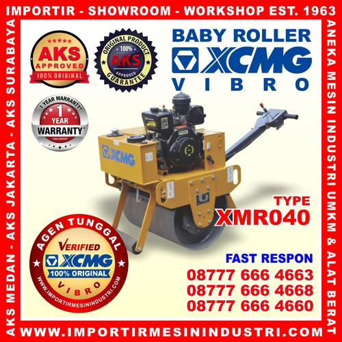 [EZM.3600150] Alat Pemadat Aspal Baby Roller Double Drum 2 Ton AKS - XCMG-XMR040