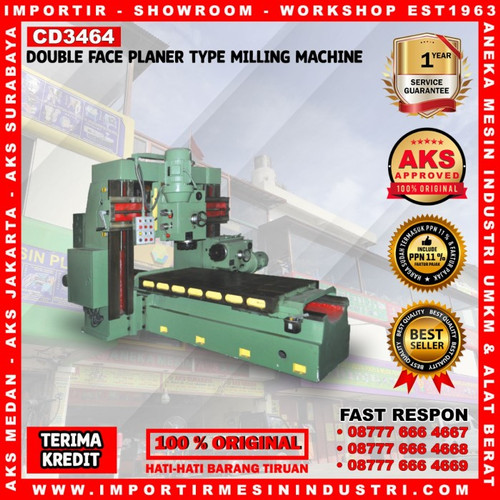 [EZM.3600153] Mesin Milling 2.2 Kw / Double Planer 5500 Kg Type - CD3464