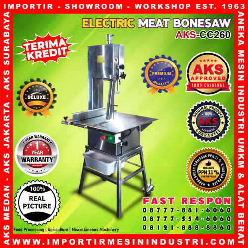 [EZM.3600196] Mesin Pemotong Daging / Alat Pemotong Daging Bone Saw Machine CC260