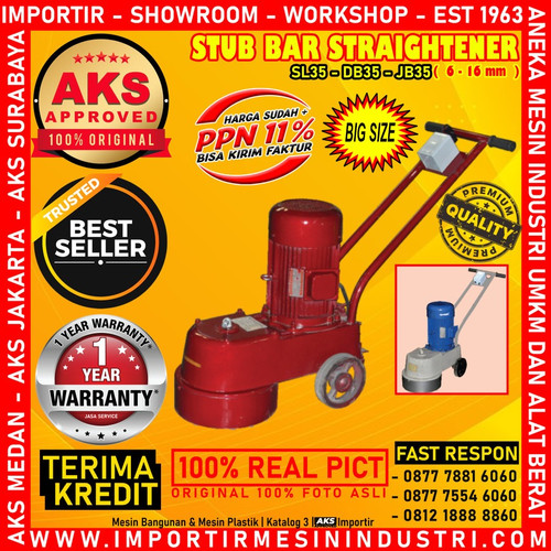 [EZM.3600199] mesin poles lantai /poles lantai Terrazzo Floor Machine AKS - JB35