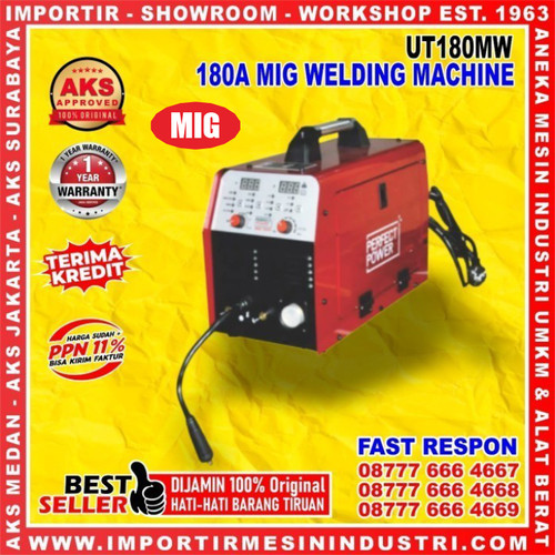 [EZM.3600214] Travo / Trafo / Mesin Las / Las MIG 180 A | AKS - UT180MW