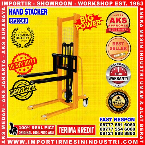 [EZM.3600239] Lift Hand Stacker Alat Berat 1000 Kg AKS - SY1016U