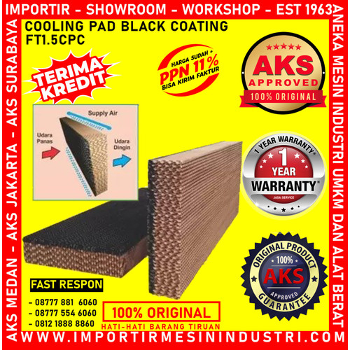 [EZM.3600240] Cooling Pad Celdek 150x60x15cm - Alat Ternak Ayam Unggas | FT1.5CPC