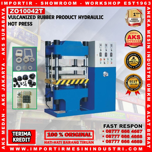 [EZM.3600256] Mesin Pencetak Karet 100 Ton Vulcanized Rubber Hydraulic Pres ZO10042T