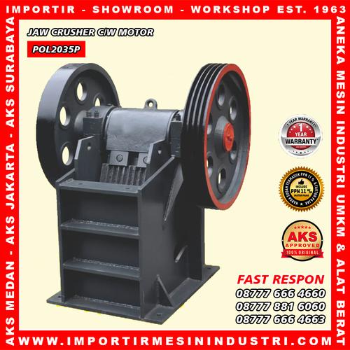 [EZM.3600311] Jaw Crusher C/W Motor Type AKS - POL2035P