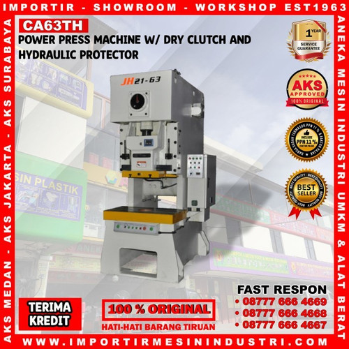 [EZM.3600328] AKS - CA63TH - Mesin Pon Power Press / Hidrolik Protector Machine