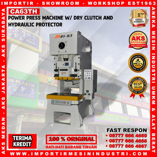 [EZM.3600331] Power Press Machine Hydraulic Protector 63 Ton CA63TH