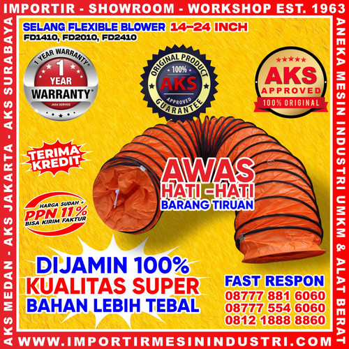[EZM.3600397] NEW Selang Kipas Exhaust Fan Flexible Hose 24"inch | Portable Fan NEW