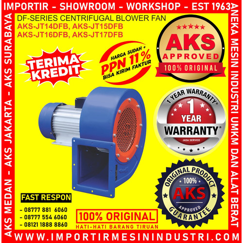 [EZM.3600415] Kipas Keong 17 Inch Centrifugal blower 220V 2900Rpm JT17DFB