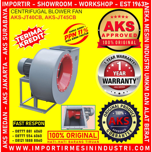 [EZM.3600418] Kipas Keong 40 Inch Centrifugal blower 380V 2900Rpm JT40CB