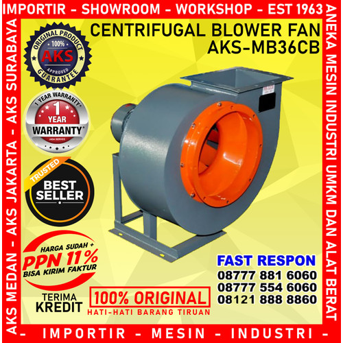 [EZM.3600429] CENTRIFUGAL BLOWER FAN AKS- MB36CB
