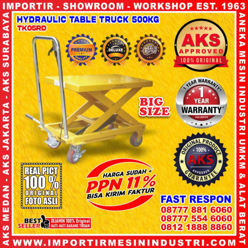 [EZM.3600436] Hand Lifting Manual Platform Alat Angkat - TKN05RD AKS ORIGINAL