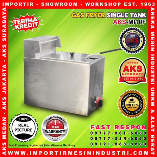 Mesin Penggorengan Kentang Elektrik / Deep Fryer Listrik MI10F 10 KG