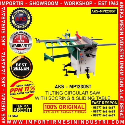 [EZM.3600500] Gergaji Belah Triplek Kayu Tilting Circular Saw AKS - MP1230ST